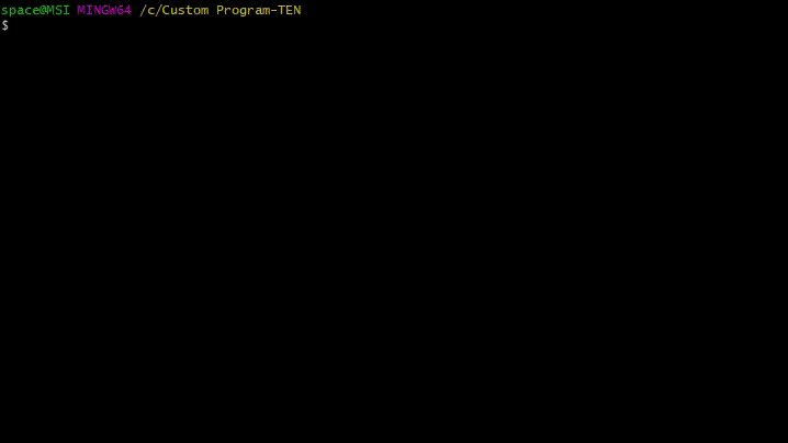 TEN Programming Language
