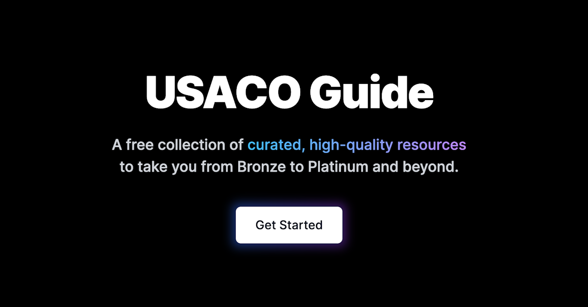 USACO Guide